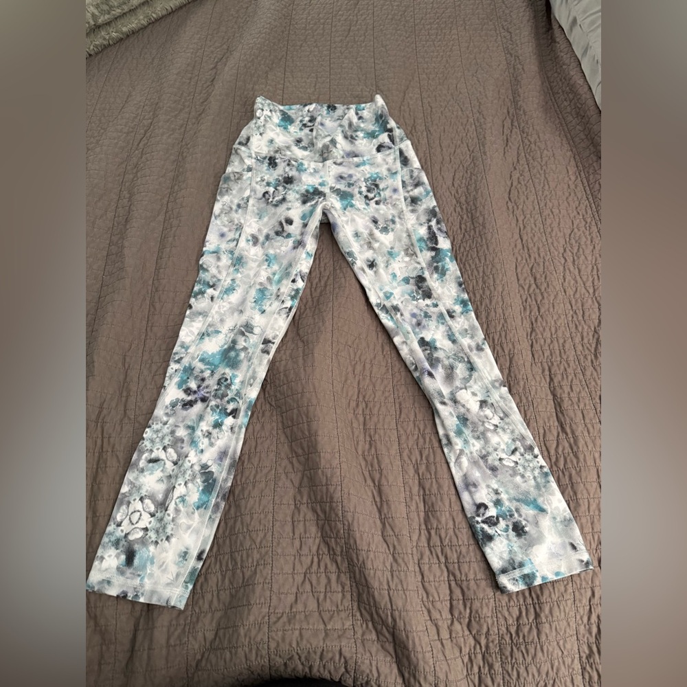 Lululemon High-Rise Align Leggings in Multicolor Pattern